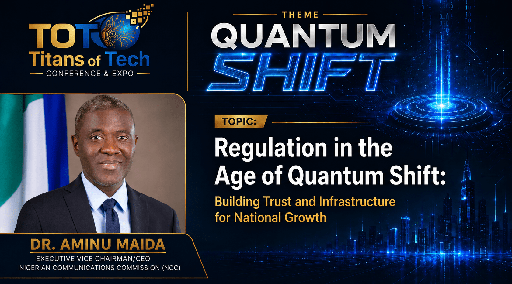Aminu Maida Calls for Smarter Regulation to Power Nigeria’s Digital Economy at Titans of Tech 2026